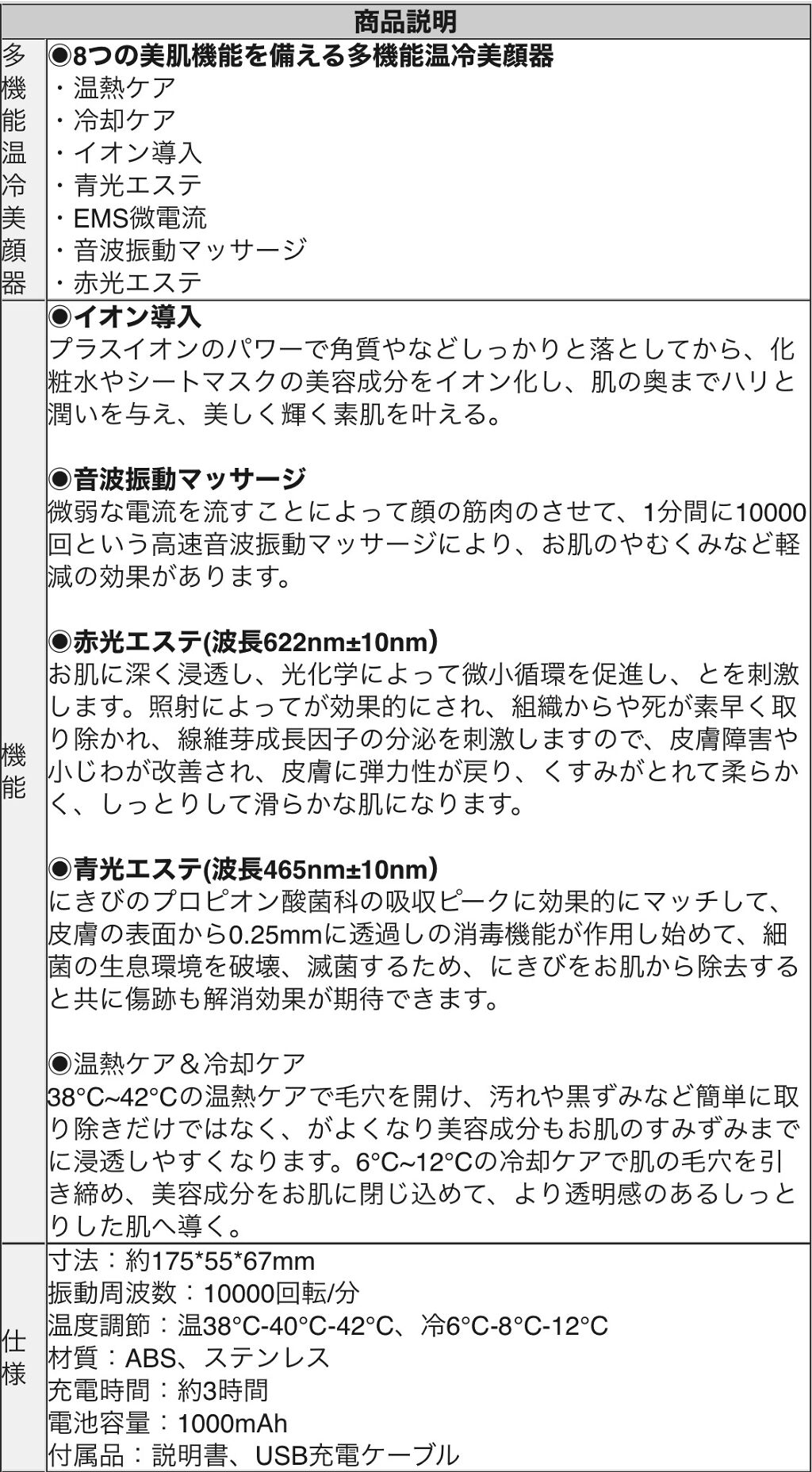 温冷美顔器 Anlanの口コミ Anlan温冷美顔器を購入しました Qo By ぐみ 怠惰 混合肌 30代前半 Lips