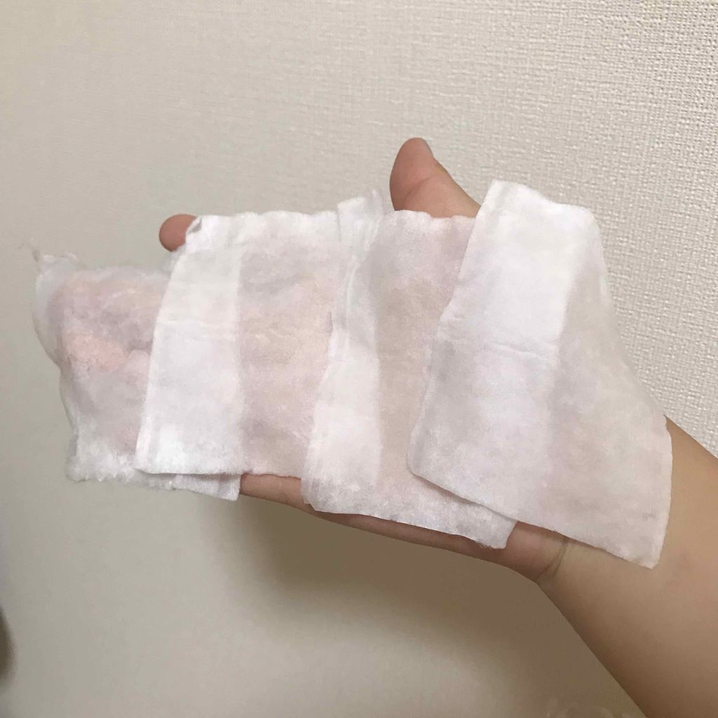 毎日コットンパックするのが理想的!