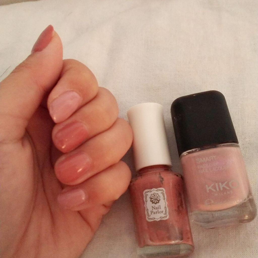 ネイルパーラー ネイルパーラーを使った口コミ ピンクの組み合わせでネイル ネイルパーラー By リサリサ 敏感肌 代後半 Lips