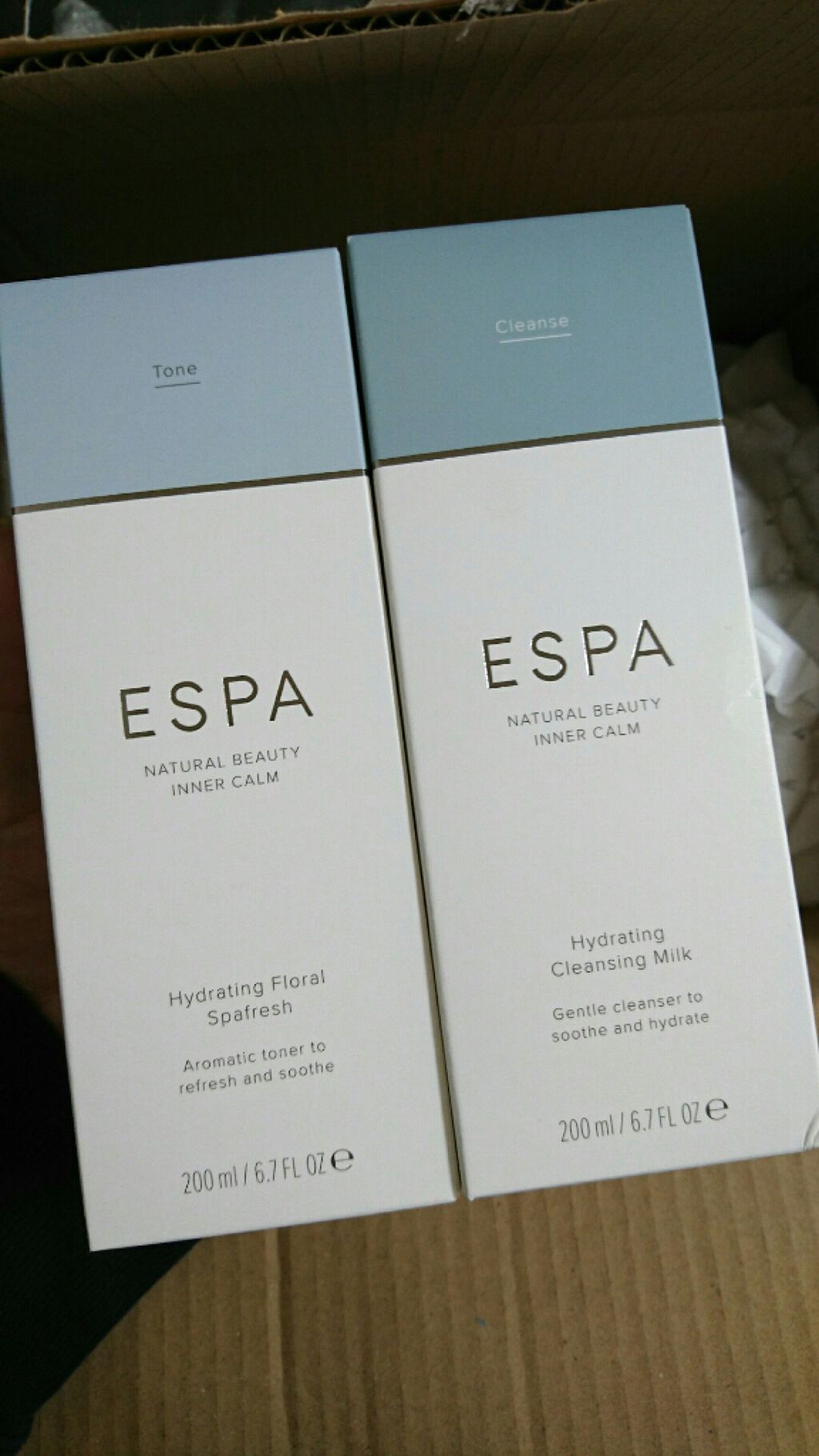 espa cleanser and toner