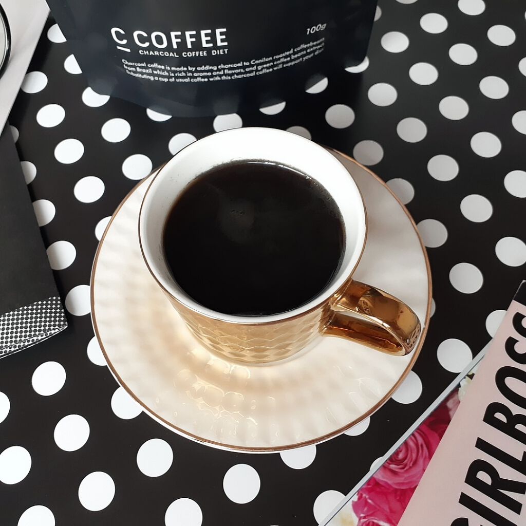 C COFFEE（チャコールコーヒーダイエット）｜C COFFEEの口コミ「クレンズ効果のある炭が配合されたコーヒーと..」 by さとち(satochi0920)(混合肌) | LIPS