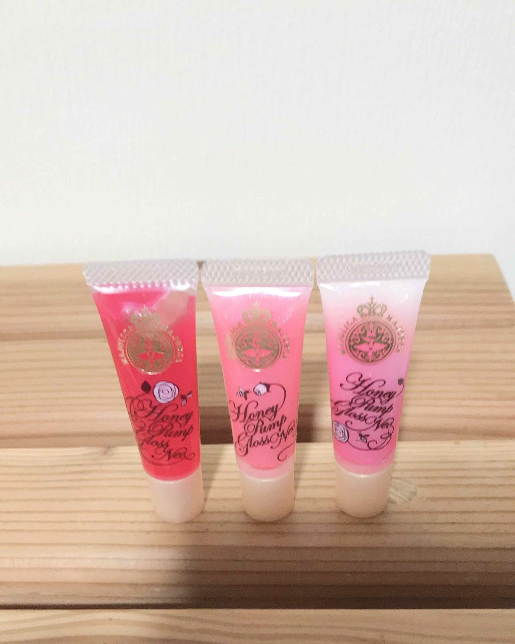 リップグロスも恋コスメで揃えて