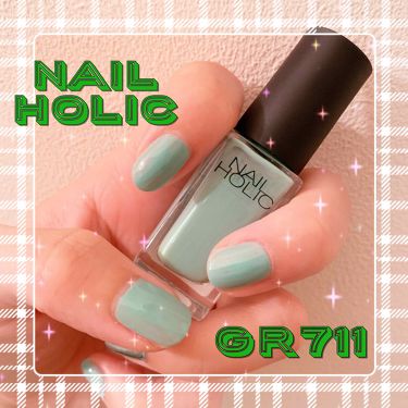 ネイルホリック ネイルホリックの口コミ ネイル セルフネイル Nailholic By かりめろ 脂性肌 Lips