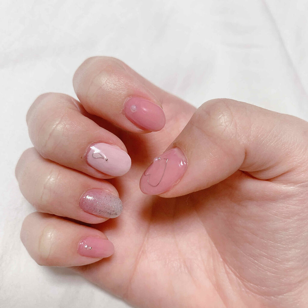 ネイルレシピ ウルトラベースジェル Nailrecipe ネイルレシピ を使った口コミ ビビッドピンクや薄ピンクでもなく 肌なじみ By Airi 混合肌 Lips