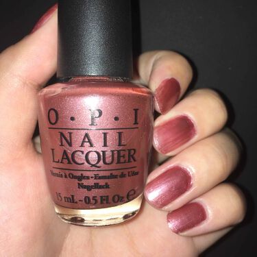 ネイルラッカー O P Iの口コミ Opi ネイルラッカーopiのnls By リサト 混合肌 代前半 Lips