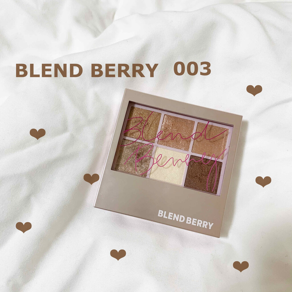 年冬新作パウダーアイシャドウ オーラクリエイション Blend Berryの口コミ ブルベにおすすめのパウダーアイシャドウ ラメ好きには堪らない By えび 混合肌 10代後半 Lips