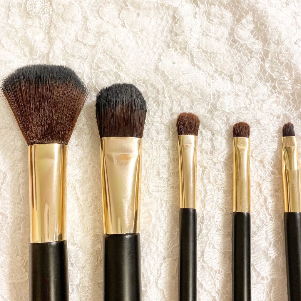 フェネート マグネティック メイクアップブラシセット ブラック 5本組 フランフランの辛口レビュー Francfrancの大人気メイクブラシ By りんごあめ 敏感肌 10代後半 Lips