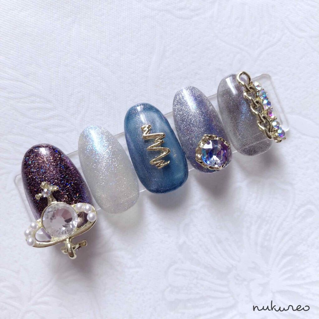 カラージェル ネイル工房を使った口コミ 𝔖𝔞𝔱𝔲𝔯𝔫𝔫𝔞𝔦𝔩 ネイル工房認定 By ぬくれお セルフネイル Lips