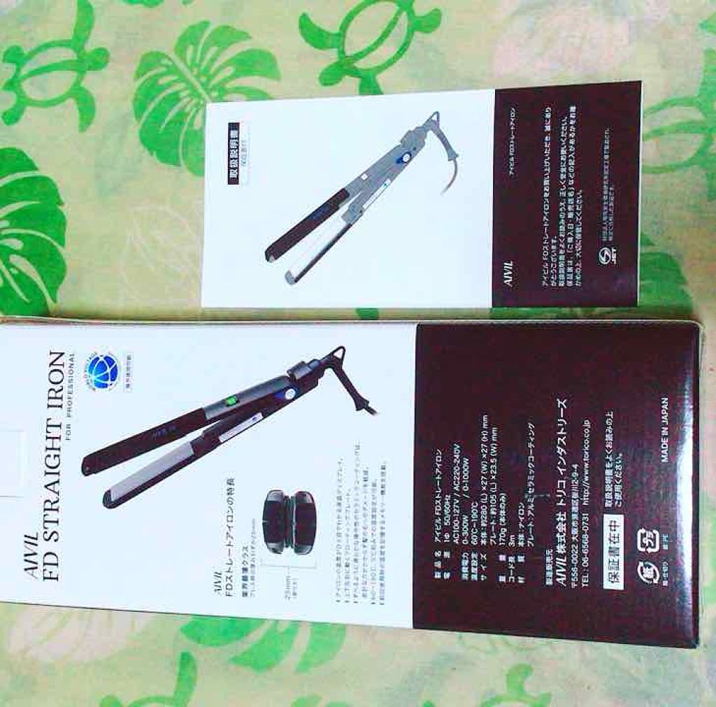 Fdストレートアイロン アイビルの口コミ アイビルfdストレートヘアアイロン定価 1 By さちゃん アトピー肌 10代後半 Lips