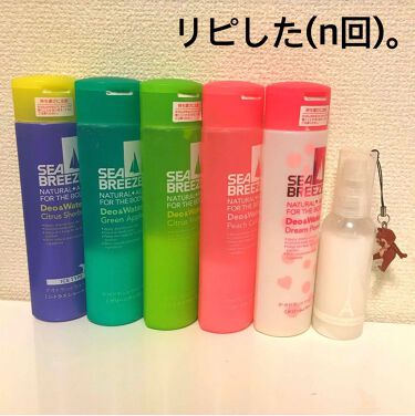 デオ ウォーター ｉ アイスタイプ シトラスシャーベット シーブリーズを使った口コミ シーブリーズデオ ウォーター 内容量 1 By 愛梨花 普通肌 代前半 Lips