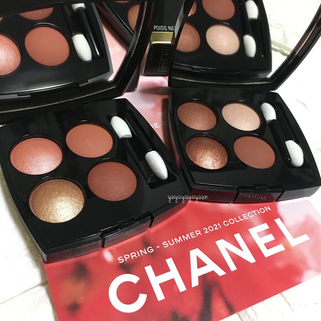 限定パウダーアイシャドウ レ キャトル オンブル Chanelの口コミ 1 8発売 Chanel春夏限定キャトル By そに𖧧フォロバ 乾燥肌 Lips