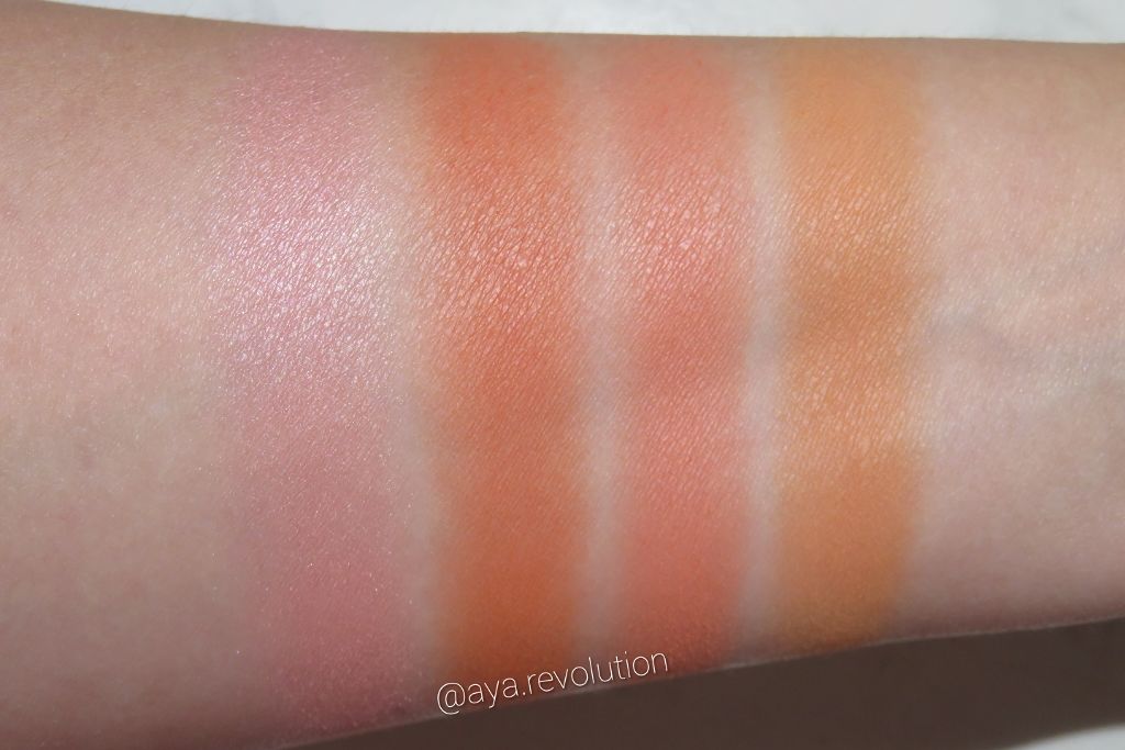 revolution 4k blush palette