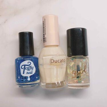 タフィーネイル Taffy Nailを使った口コミ 初コラボ企画 雨の日ネイル をやってみた By Usa Usa 混合肌 代後半 Lips