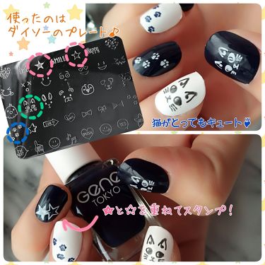 At サロンネイルエナメル Art Collectionを使った口コミ にゃんこネイル アニマルネイル第2弾 By Borotama 混合肌 Lips