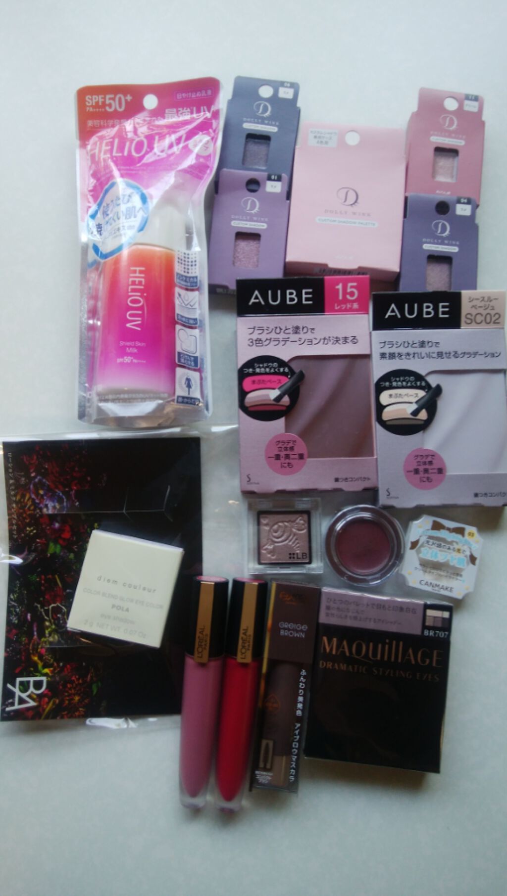 ブラシひと塗りシャドウ オーブを使った口コミ この２週間ほどで買った物 お盆でついつい By 夏華 混合肌 代前半 Lips