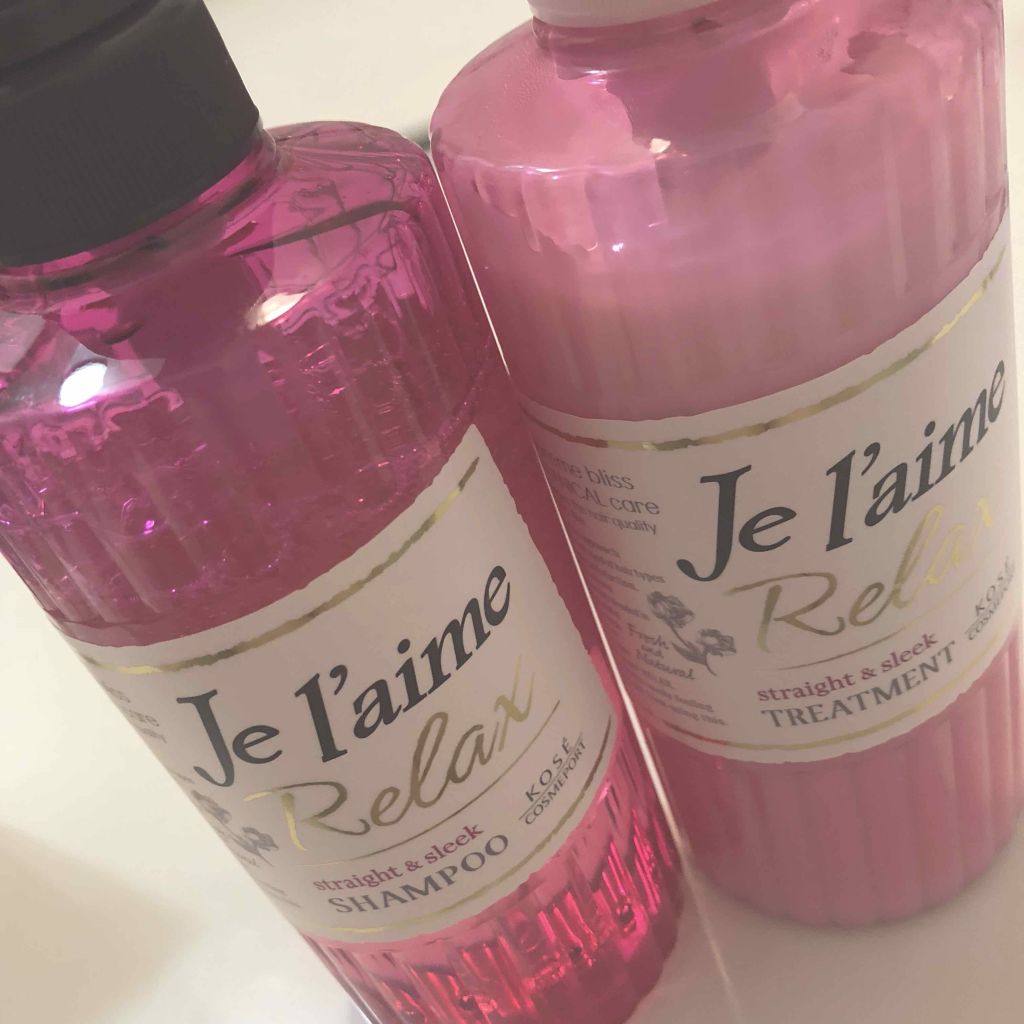 リラックス シャンプー トリートメント ストレート スリーク Je L Aimeの口コミ 私が使ってるシャンプーです ジュレームのシ By ﾊﾘﾈｽﾞﾐ 10代後半 Lips