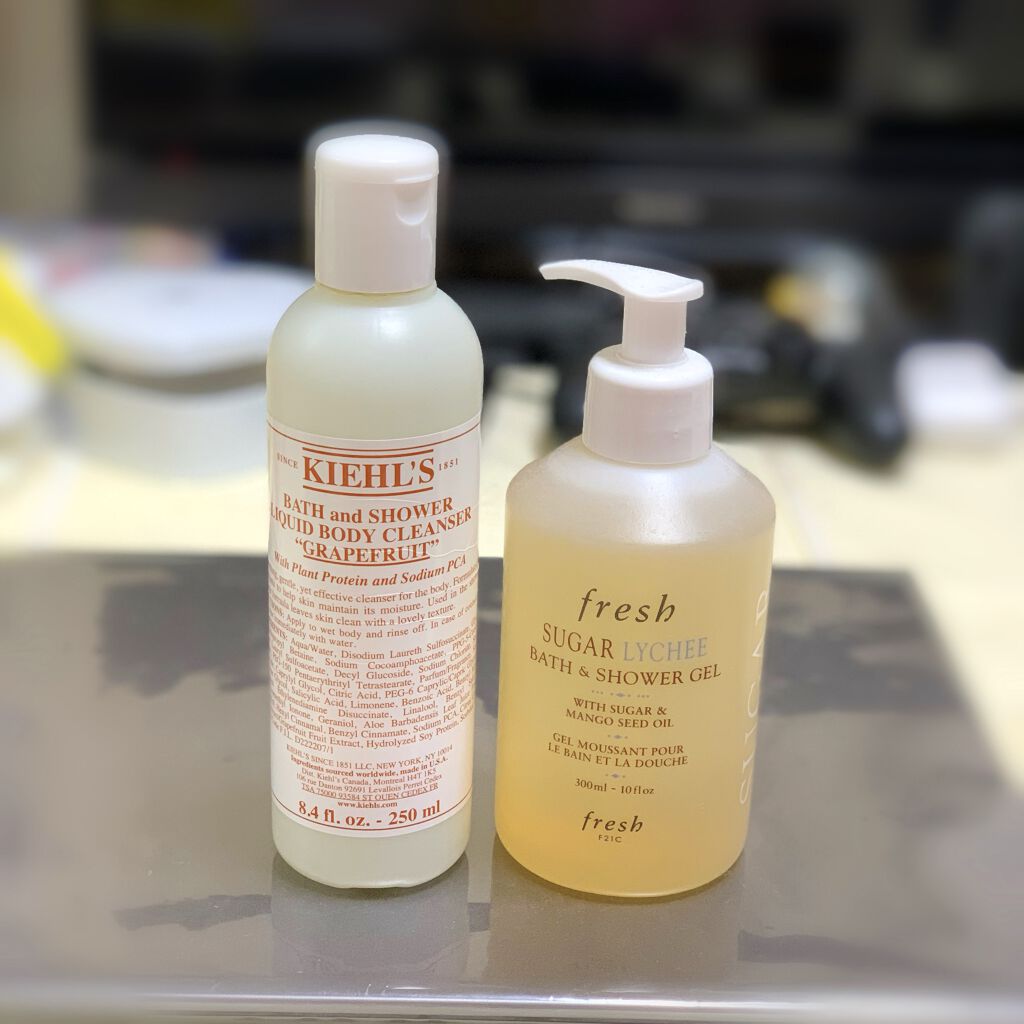 キールズ リキッド ボディ クレンザー グレープフルーツ Kiehl Sの口コミ 使い切りキールズのリキッドボディクレンザ By しーちゃんさん 混合肌 30代前半 Lips