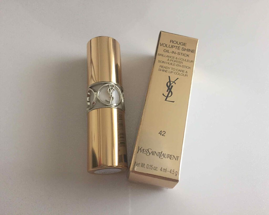 ルージュ ヴォリュプテ シャイン Yves Saint Laurent Beauteの口コミ イブサンローラン ボリュプテシャインお色 By かなぼん 脂性肌 30代前半 Lips