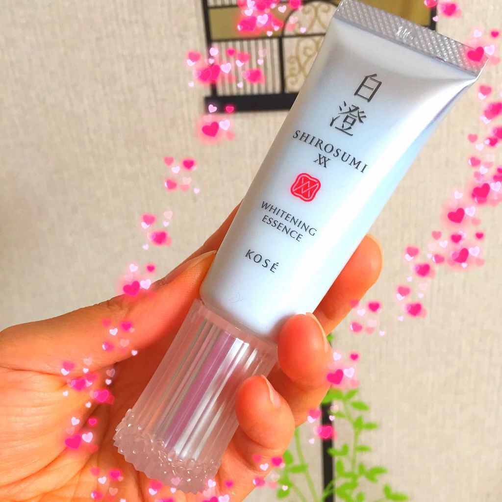 限定美容液 白澄 Xx 美白美容液 白澄の効果に関する口コミ 最近シミが気になりだしたので美白美容液を探 By チコ 混合肌 Lips