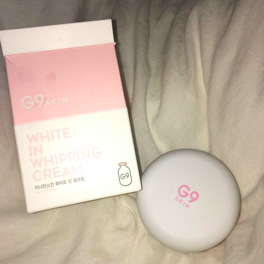 White Whipping Cream ウユクリーム G9 Skinの口コミ ベリサムg9スキン牛乳クリームまずパッケー By みず 混合肌 10代後半 Lips