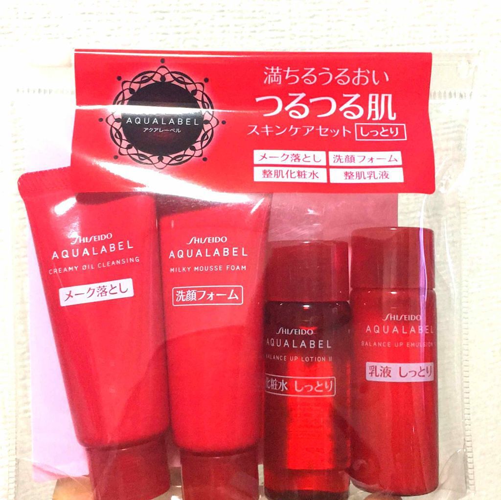 バランスアップセット アクアレーベルの口コミ アクアレーベル最近また 大人ニキビが復活し By もりもさ 混合肌 Lips