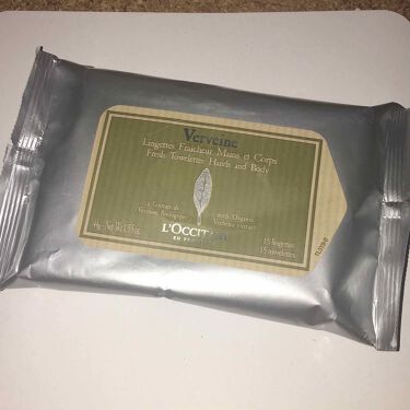 ヴァーベナ リフレッシングタオレッツ L Occitaneの口コミ ロクシタンヴァーベナリフレッシングタオレッ By ともこ 2 乾燥肌 代後半 Lips