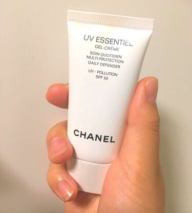 Uv エサンシエル ジェルクリーム 50 Chanelの口コミ 日焼け止めですが下地としても使用できます By たそ Lips