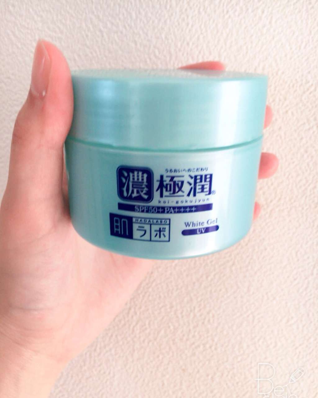 極潤 Uvホワイトゲル 肌ラボの口コミ 日焼け止め成分が入ってるやつ 朝のスキンケ By りー 乾燥肌 Lips