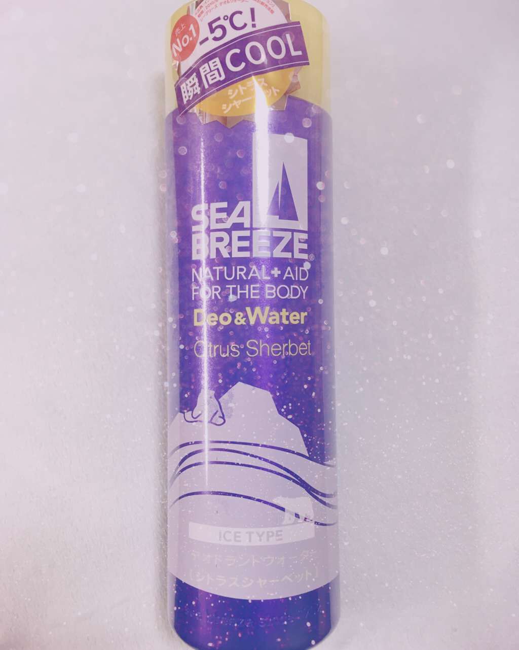 デオ ウォーター アイスタイプ シトラスシャーベット シーブリーズの口コミ シーブリーズデオウォーターシトラスシャーベ By P 乾燥肌 代後半 Lips