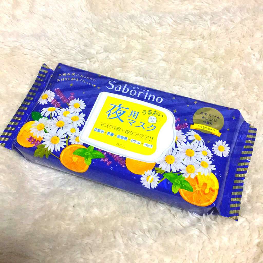 お疲れさマスク サボリーノの口コミ 朝に使うフェイスマスクの夜用がありました By K M 普通肌 Lips