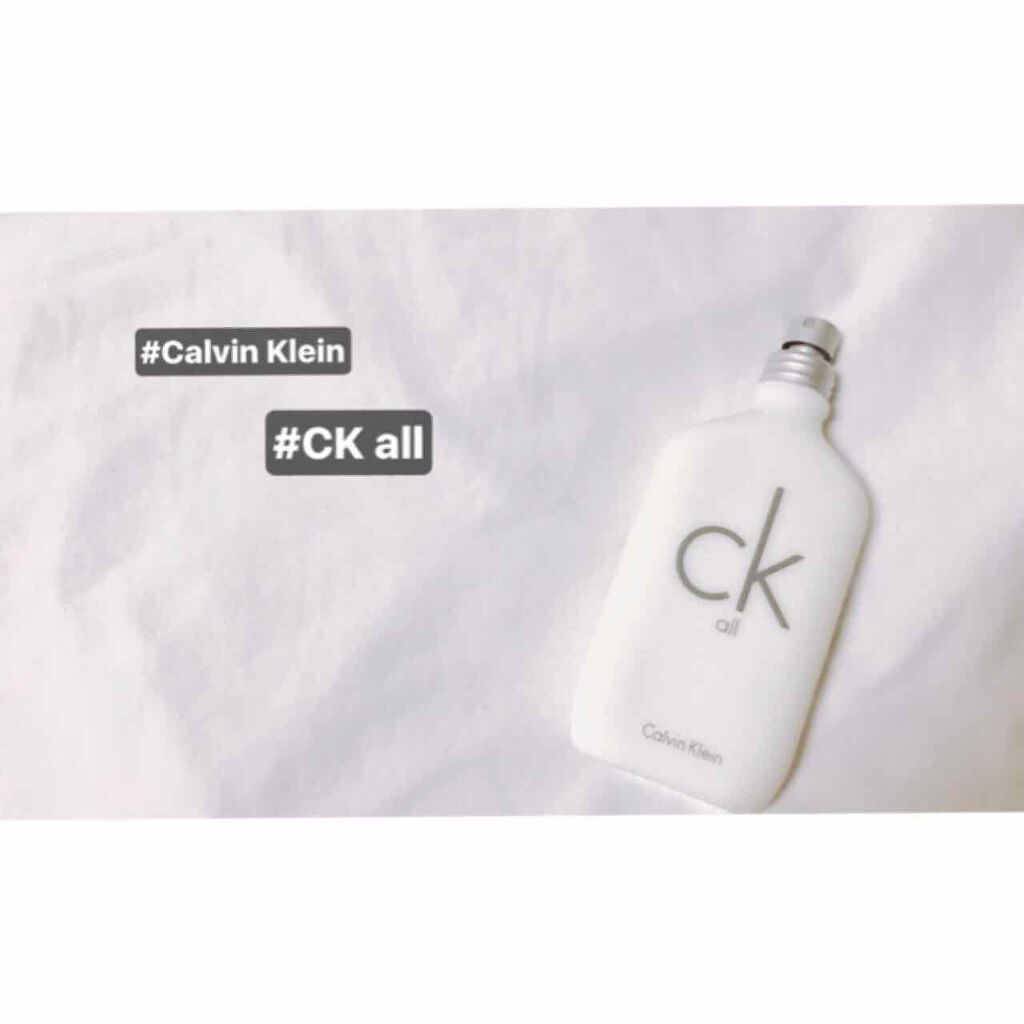 シーケーワン オードトワレ Calvin Kleinの口コミ Calvinklein Ckall By キィ 乾燥肌 代前半 Lips