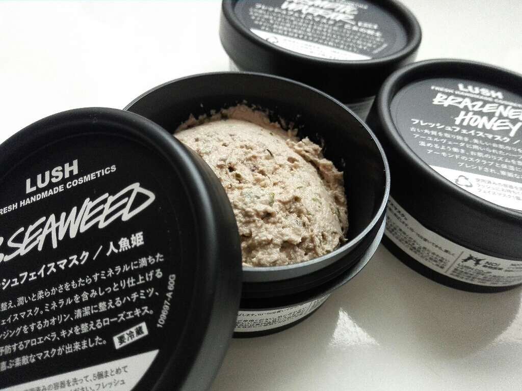 シーウィード 人魚姫 ラッシュを使った口コミ Lushのパックは1000円だし一時期ずっ By お に ぎ り 敏感肌 代前半 Lips