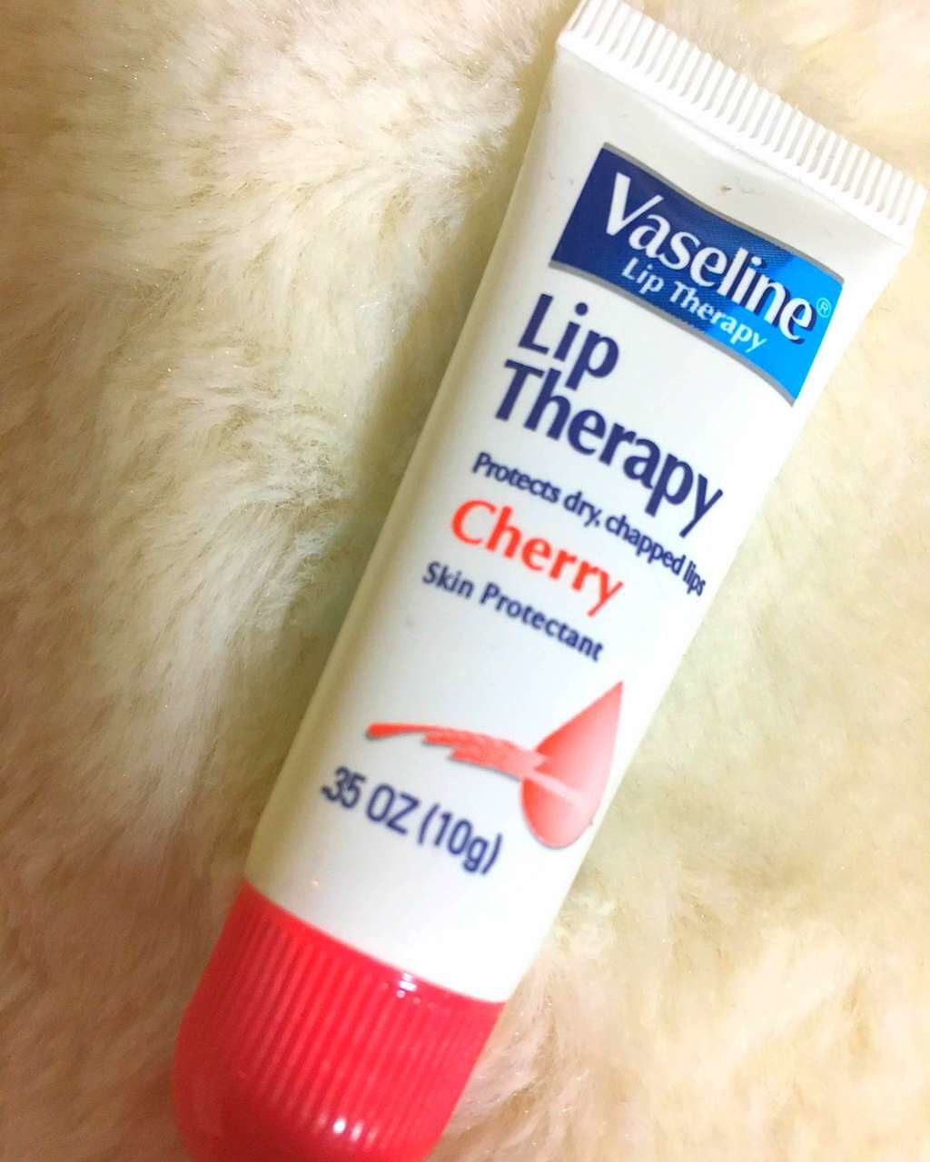 ペトロリューム ジェリー リップ チェリー ヴァセリンのリアルな口コミ レビュー Lips