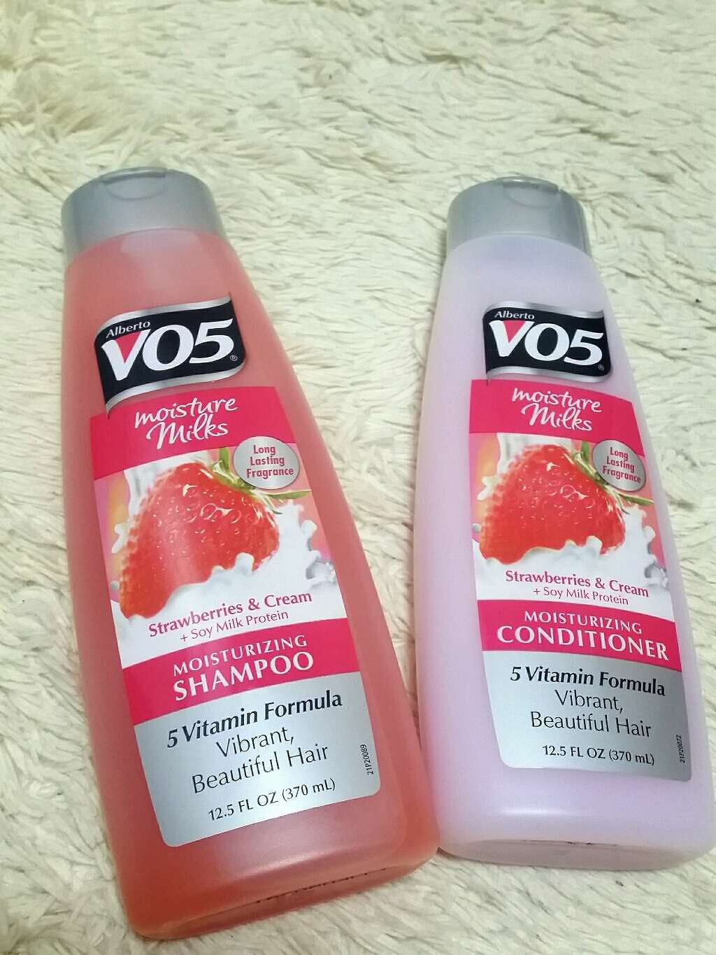 Alberto Vo5 Strawberries Cream Shampoo Conditioner Alberto