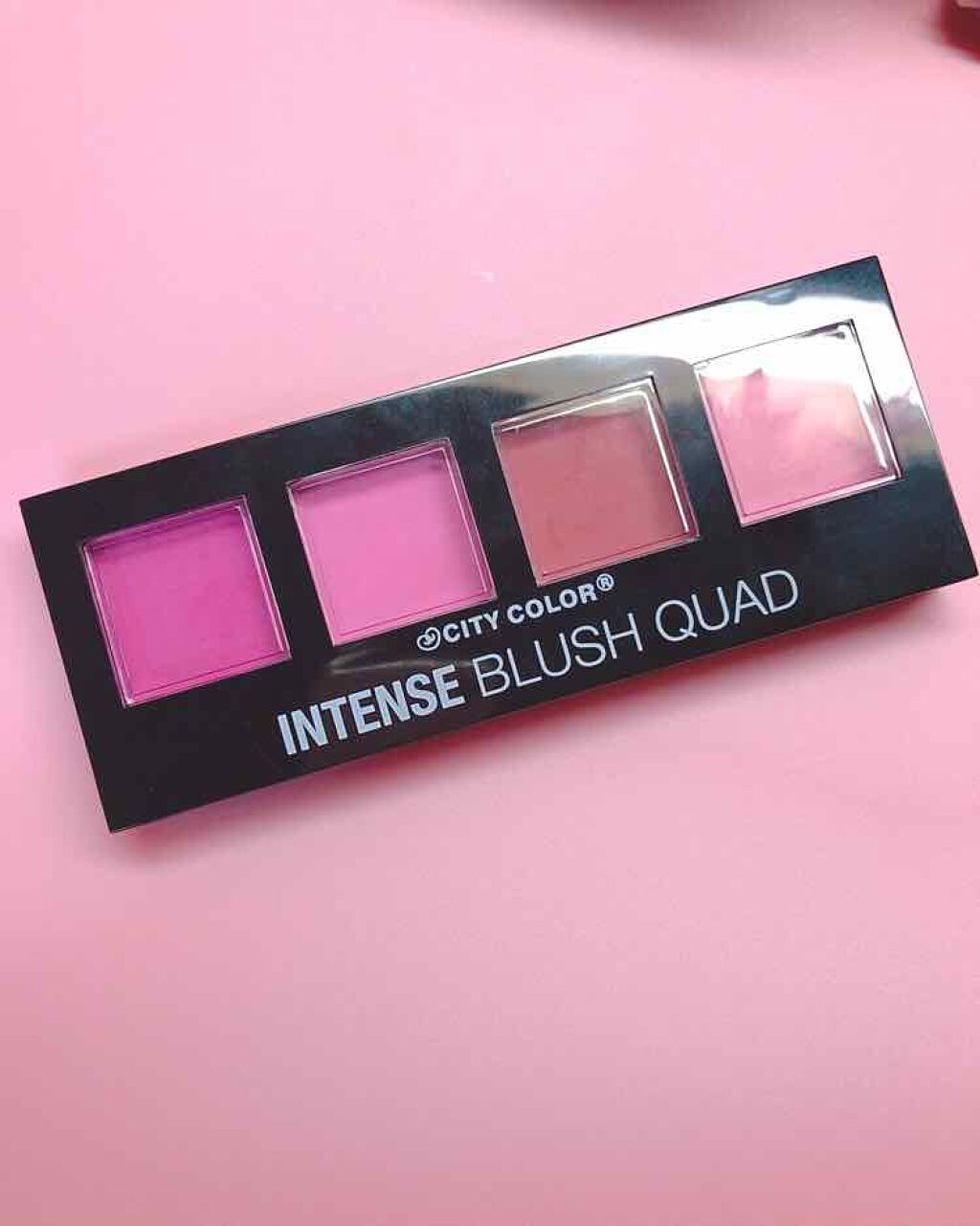 CITY COLOR INTENSE BLUSH QUAD