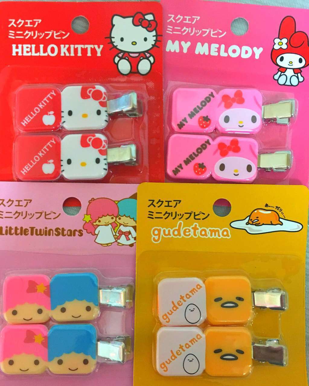 スクエア ミニ クリップピン サンリオのリアルな口コミ レビュー Lips