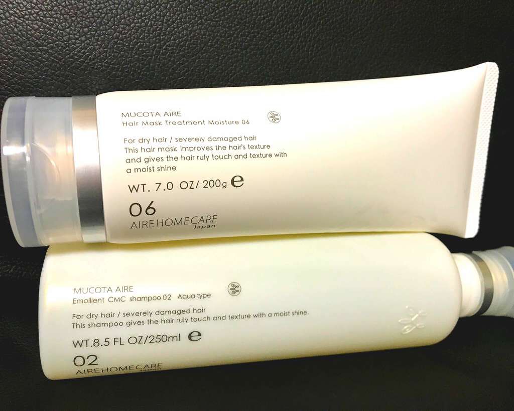 アデューラ アイレ02 エモリエントcmcシャンプー アクア Mucota ムコタ を使った口コミ ムコタのシャンプーとトリートメント 髪の毛 By たみ 敏感肌 代後半 Lips
