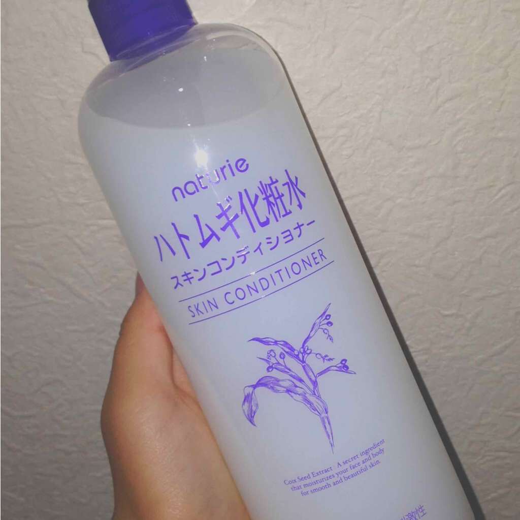 ナチュリエ ハトムギ化粧水 ナチュリエ スキンコンディショナー H ナチュリエの口コミ ハトムギ化粧水人気で凄くいいという噂を聞い By Rio 脂性肌 10代後半 Lips
