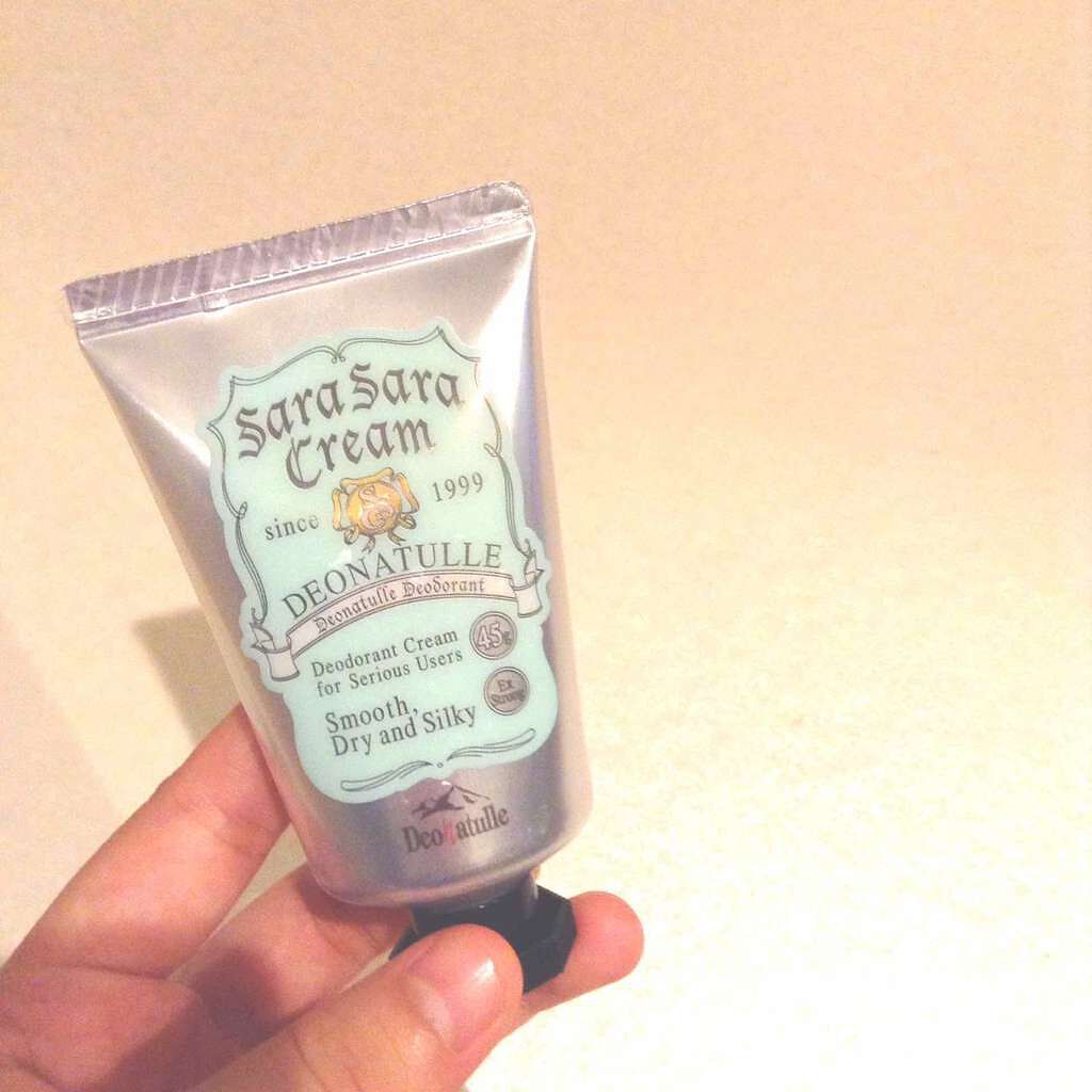 さらさらクリーム デオナチュレの口コミ クリームタイプの制汗剤です 匂いは特にあり By 大西さん 敏感肌 10代後半 Lips