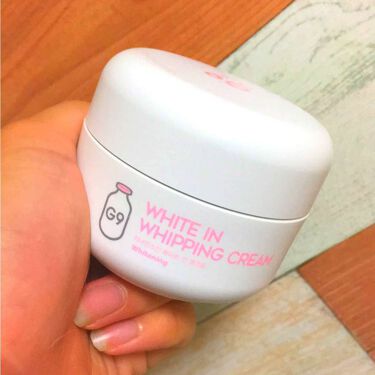 White Whipping Cream ウユクリーム G9 Skinの口コミ お風呂上がりや寝る前に使用しています使い始 By ペコ 普通肌 10代後半 Lips