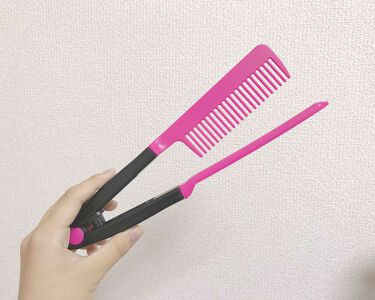 1000円以下 はさんでサラ髪ストレート ブロー スタイリングコーム セイワ プロのリアルな口コミ レビュー Lips
