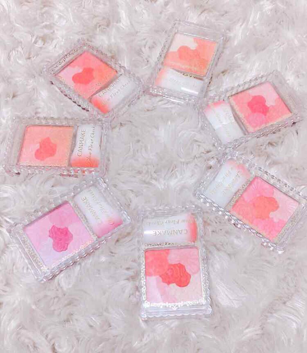 +PINK→頬