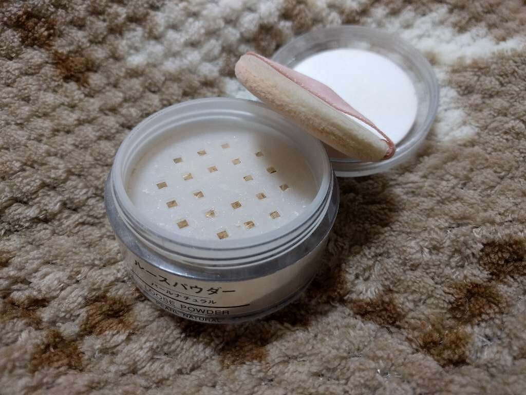 ルースパウダー｜無印良品の口コミ「🌼RKベージュのカラーリキッドファンデの上..」 by 🙊💞(乾燥肌/20代前半) LIPS