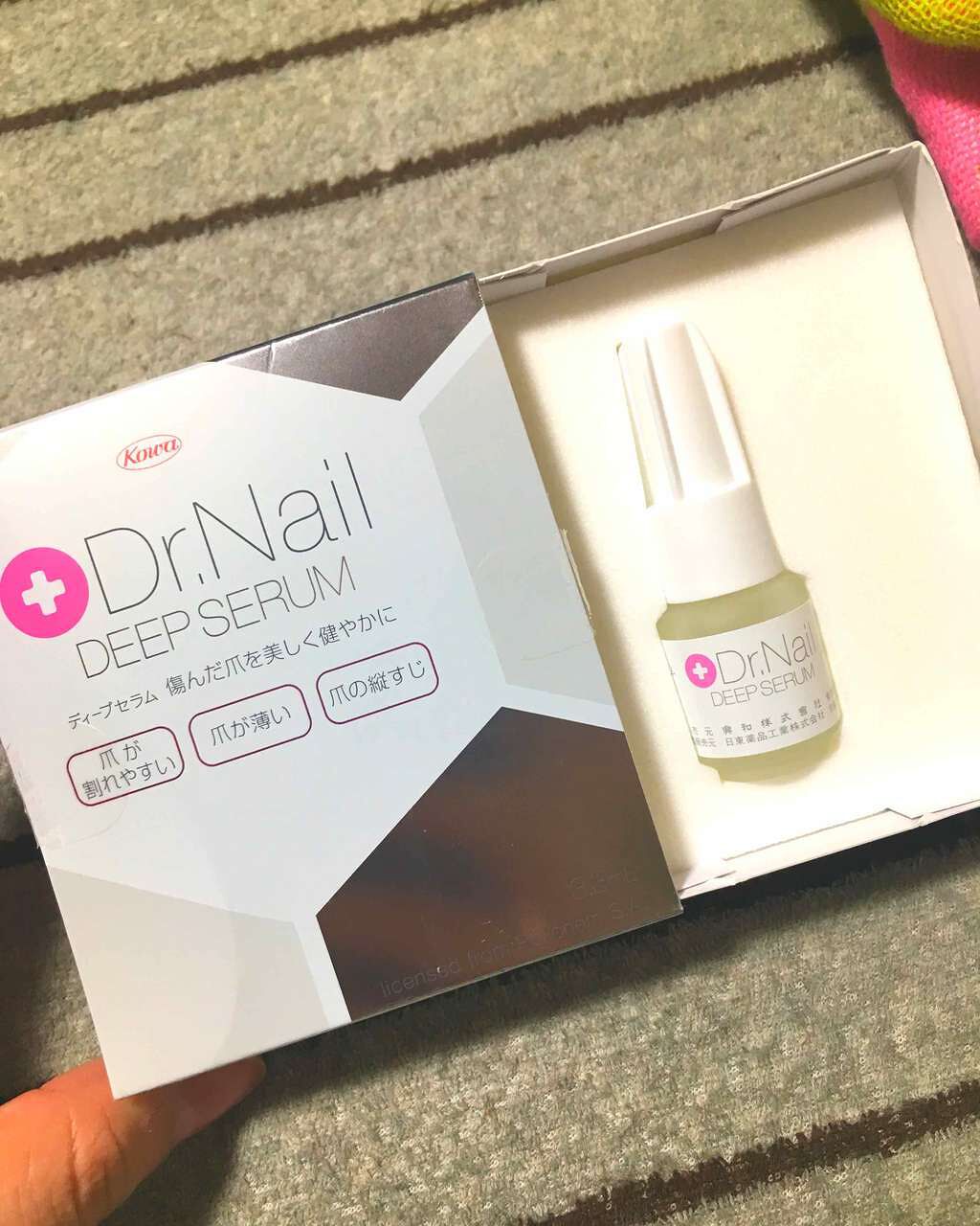 ディープセラム Dr Nailの口コミ ジェルネイルをしすぎて地爪が薄くなってしま By モコモコ 混合肌 代前半 Lips