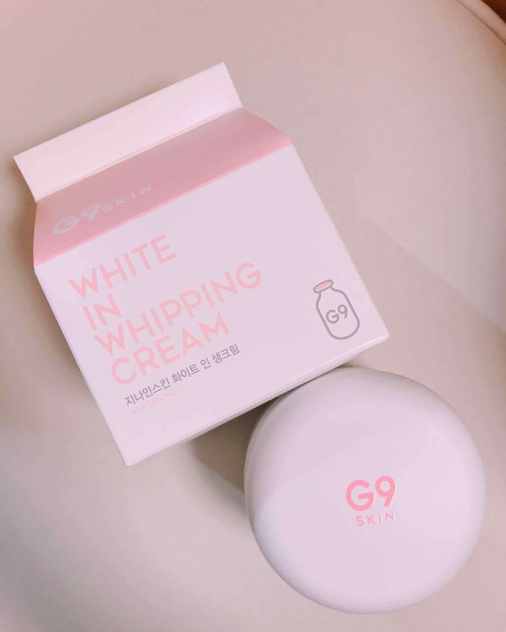 White Whipping Cream ウユクリーム G9 Skinの口コミ ベリサムg9スキンwクリーム ずっと欲し By こむぎ 乾燥肌 10代後半 Lips