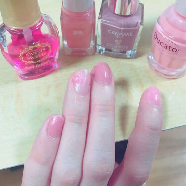 Pa ネイルカラー Paを使った口コミ Babypinkネイルです どれもお気に By 倉 乾燥肌 代前半 Lips