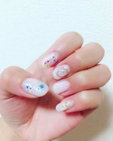 ジェルネイル ジェルミーワンの口コミ 今回のネイルは ジェルミーワンパステルメー By ぽんきち 混合肌 代前半 Lips