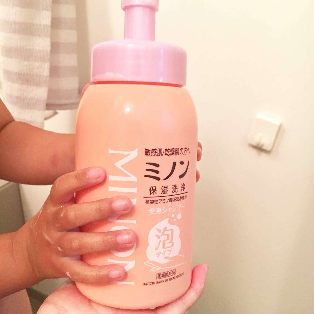 ミノン全身シャンプー 泡タイプ ミノンの口コミ ミノンの全身シャンプーから出た新しい泡で出 By りお 乾燥肌 30代前半 Lips