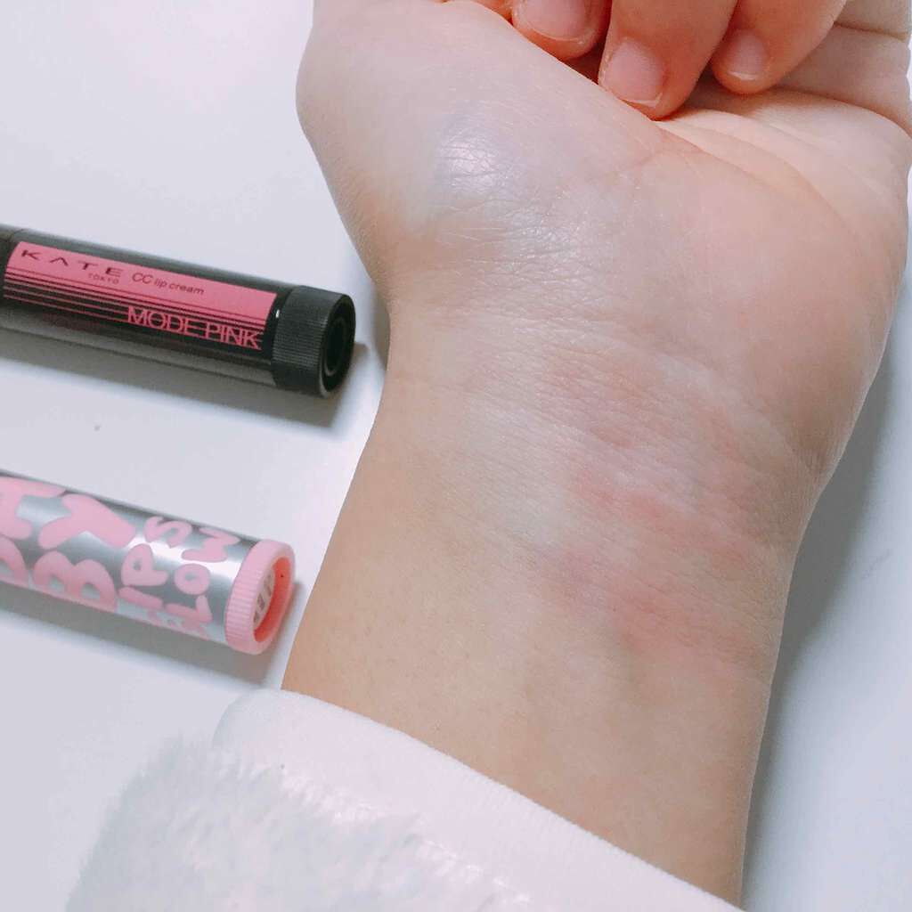 あなたはどっち派 Kate Vs Maybelline New York リップケア リップクリームを徹底比較 体温で色が変わる色つ By まっぴ 10代後半 Lips