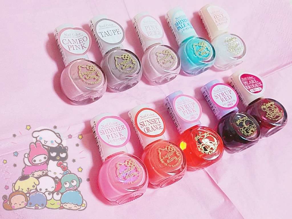 ダイソーのサンリオコラボネイルが種類豊富で可愛い♡のサムネイル